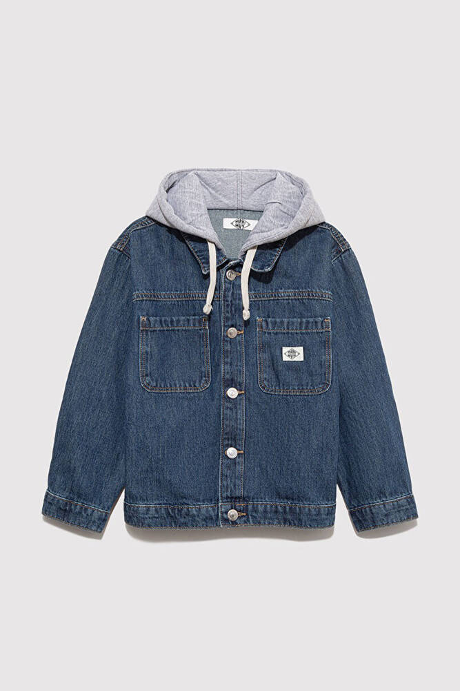 Erkek Çocuk KAI Denim Ceket 6111402-91062 Mavi 