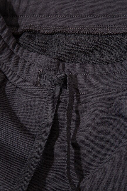 Erkek Çocuk Kargo Cepli Örme Şort 6410013-70087 Gri - Thumbnail