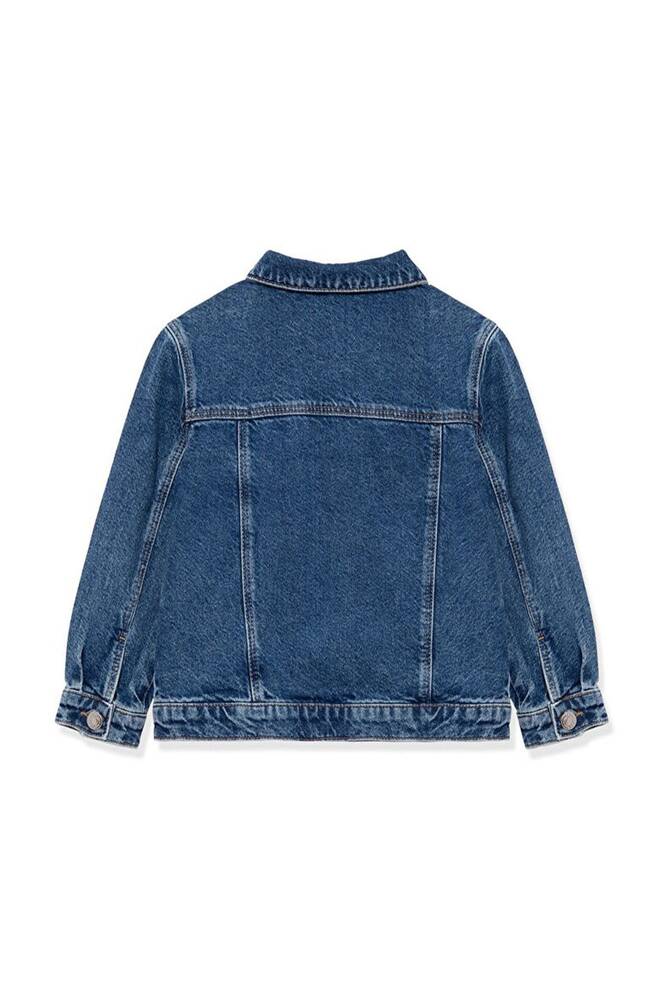Erkek Çocuk Ken 90lar Jean Ceket 6110001-86708 Mavi 