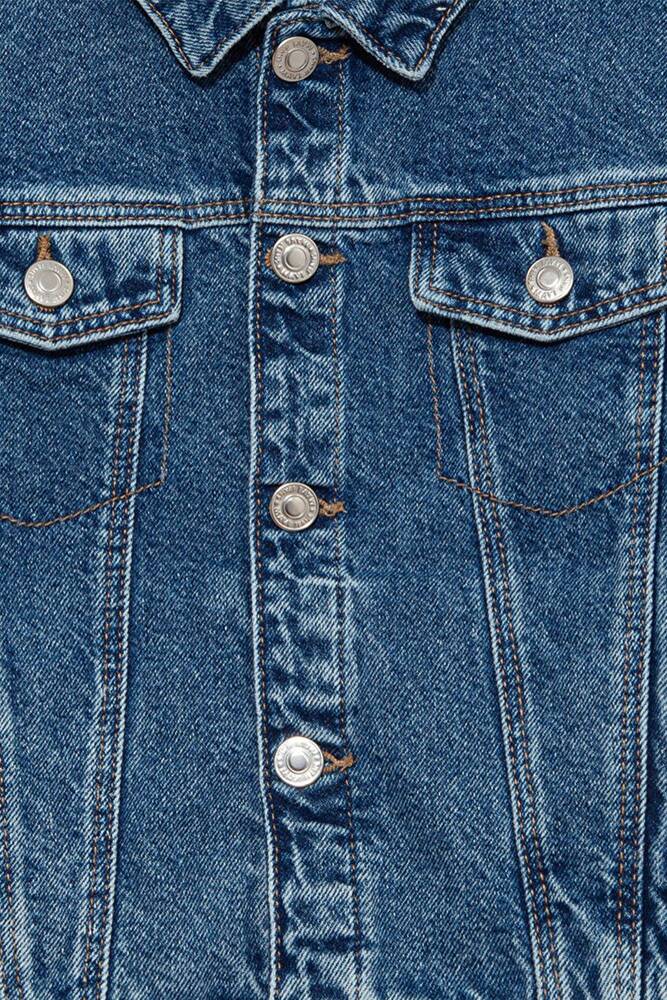 Erkek Çocuk Ken 90lar Jean Ceket 6110001-86708 Mavi 