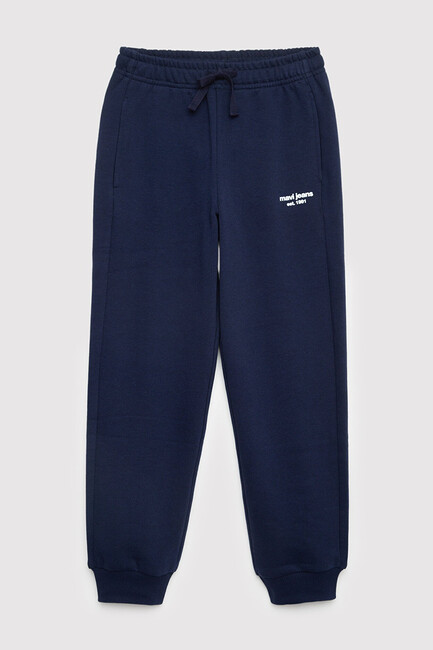 Erkek Çocuk Logo Örme Pantolon 6010042-84371 Lacivert (2)