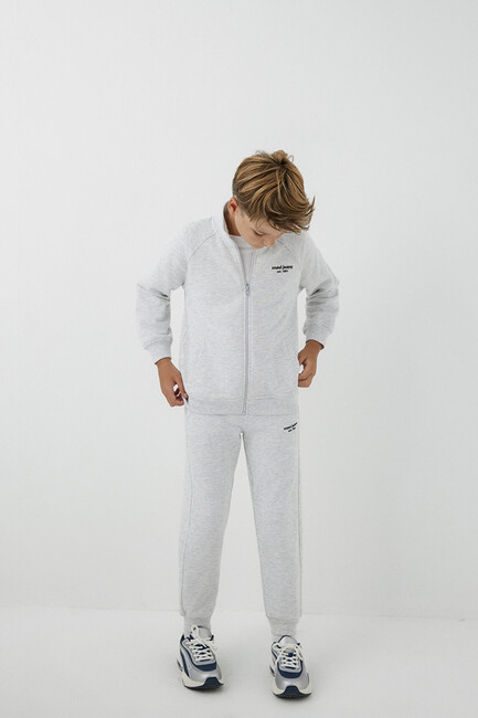 Erkek Çocuk Logo Sweat 6S10226-88467 Gri