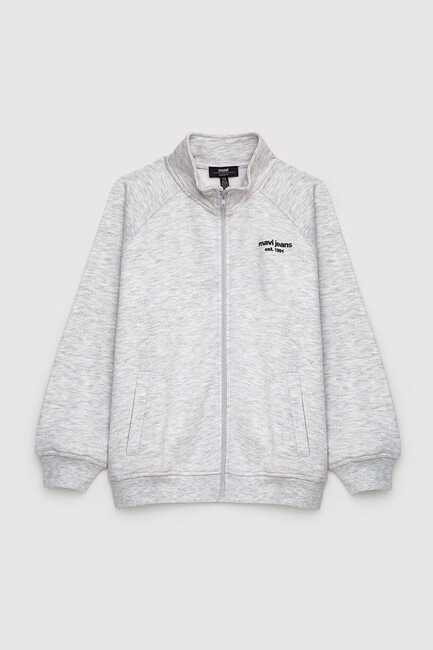 Erkek Çocuk Logo Sweat 6S10226-88467 Gri (1)