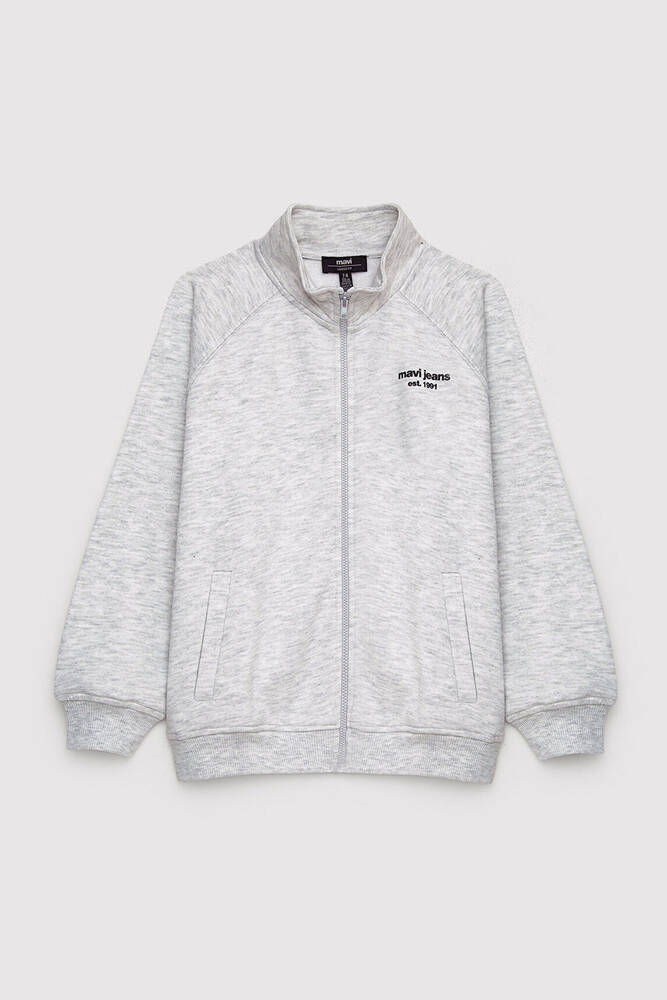 Erkek Çocuk Logo Sweat 6S10226-88467 Gri - 2