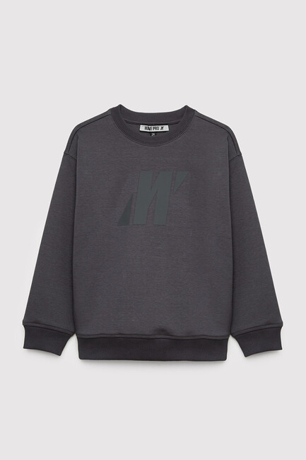 Erkek Çocuk M Logo Sweat 6S10201-70763 Gri (1)