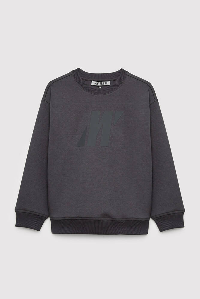 Erkek Çocuk M Logo Sweat 6S10201-70763 Gri 