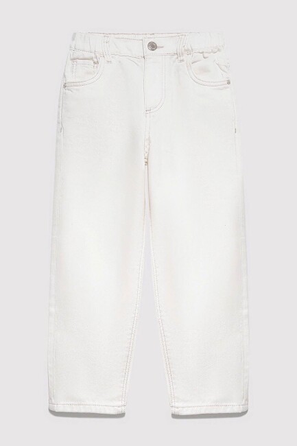Erkek Çocuk Mars Jean Pantolon 6011361-A2945 Beyaz  (1)