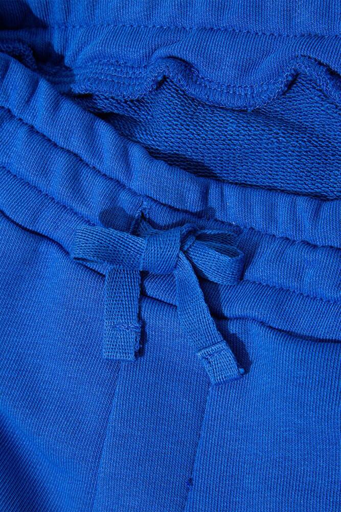 Erkek Çocuk Mavi Baskılı Örme Şort 6410003-70896 Mavi 