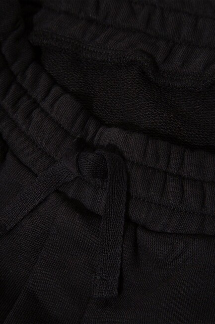 Erkek Çocuk Mavi Baskılı Örme Şort 6410003-900 Siyah - Thumbnail