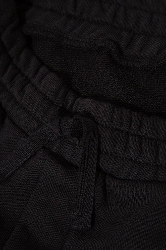 Erkek Çocuk Mavi Baskılı Örme Şort 6410003-900 Siyah 