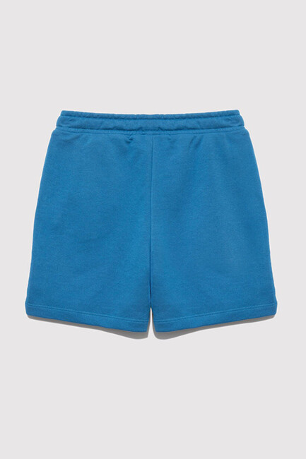 Erkek Çocuk Mavi Baskılı Şort 6410008-89173 Mavi (2)