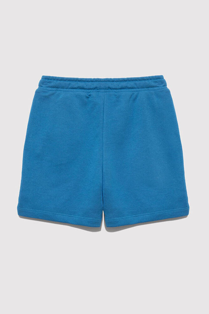 Erkek Çocuk Mavi Baskılı Şort 6410008-89173 Mavi 