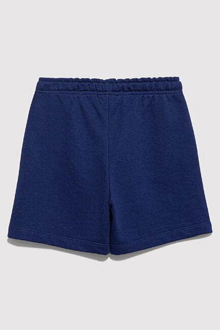 Erkek Çocuk Mavi Jeans Baskılı Örme Şort 6410015-70491 Lacivert (3)