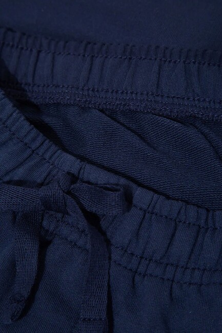 Erkek Çocuk Mavi Jeans Baskılı Şort 6410019-70491 Lacivert - Thumbnail