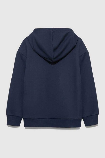 Erkek Çocuk Mavi Jeans Baskılı Sweat 6S10141-82318 Lacivert (2)