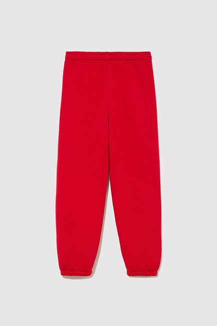 Erkek Çocuk Mavi Logo Baskılı Eşofman Alt 6010000-70464 Kırmızı (3)