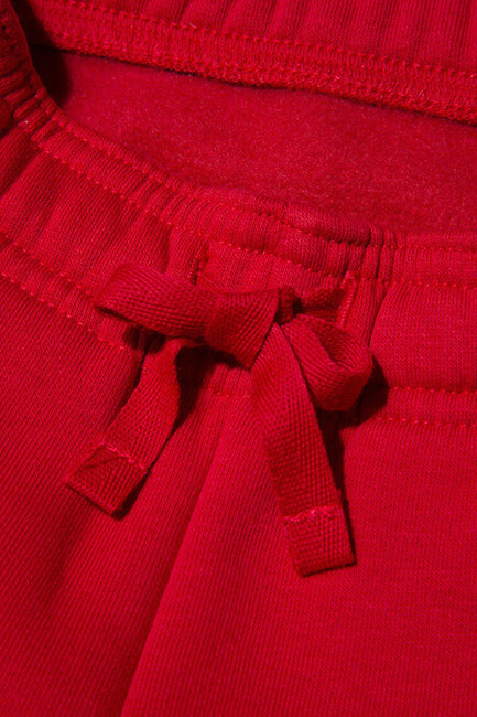 Erkek Çocuk Mavi Logo Baskılı Eşofman Alt 6010000-70464 Kırmızı - Thumbnail