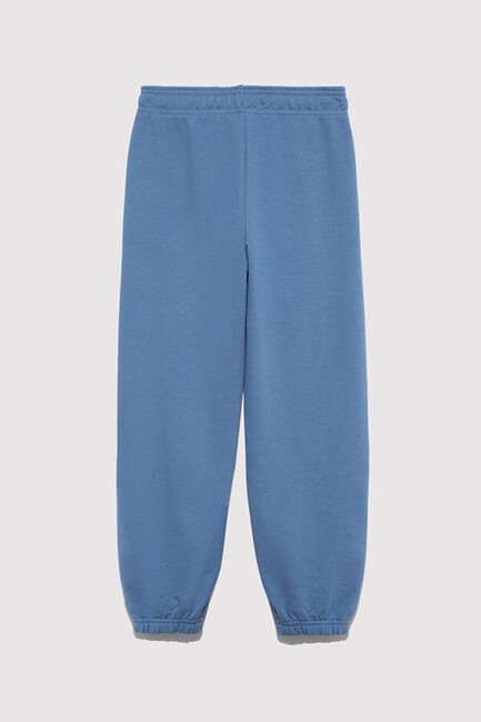 Erkek Çocuk Mavi Logo Baskılı Eşofman Altı 6010024-83767 Mavi (2)