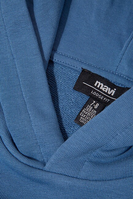 Erkek Çocuk Mavi Logo Baskılı Sweat 6S10143-83767 Mavi (3)