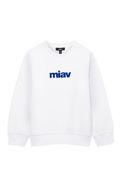 Erkek Çocuk Miav Baskılı Sweatshirt 6610031-620 Beyaz (3)
