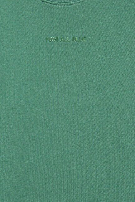 Erkek Çocuk Organik Pamuklu Basic Sweat 6S10043-71881 Yeşil (3)