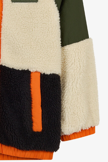 Erkek Çocuk Outdoor Fleece Fermuarlı Ceket SK2620141-1629 Haki - 4