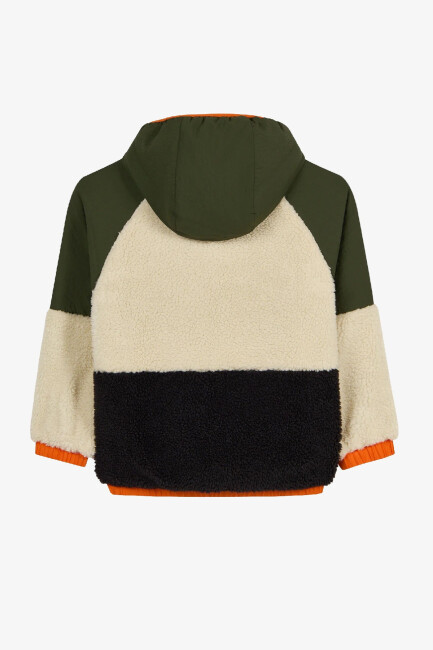 Erkek Çocuk Outdoor Fleece Fermuarlı Ceket SK2620141-1629 Haki  (2)