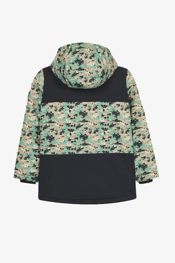 Erkek Çocuk Padded Craft Ceket SK2620126-3817 Siyah - 3