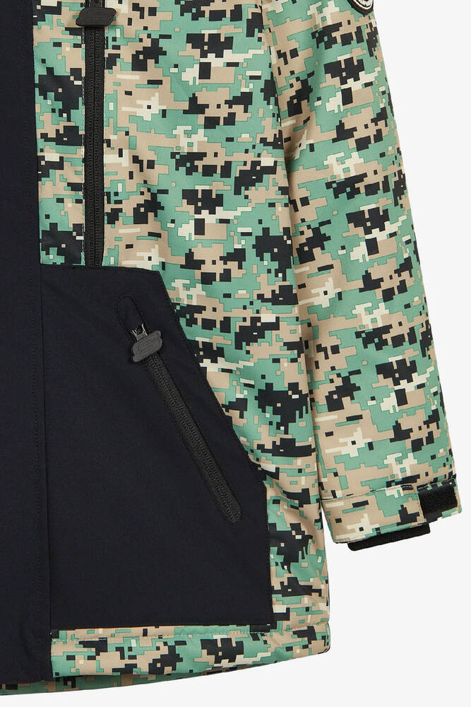 Erkek Çocuk Padded Craft Ceket SK2620126-3817 Siyah - 5