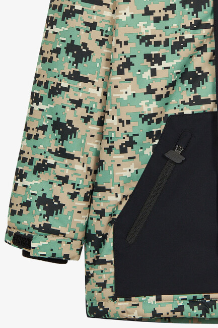 Erkek Çocuk Padded Craft Ceket SK2620126-3817 Siyah - 6