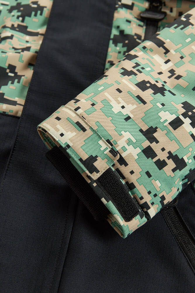 Erkek Çocuk Padded Craft Ceket SK2620126-3817 Siyah - 9