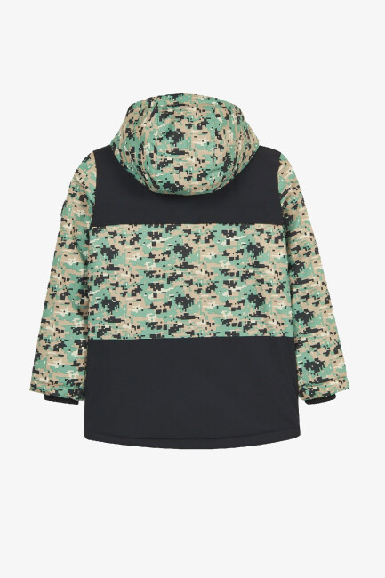 Erkek Çocuk Padded Craft Ceket SK2620126-3817 Siyah  (2)