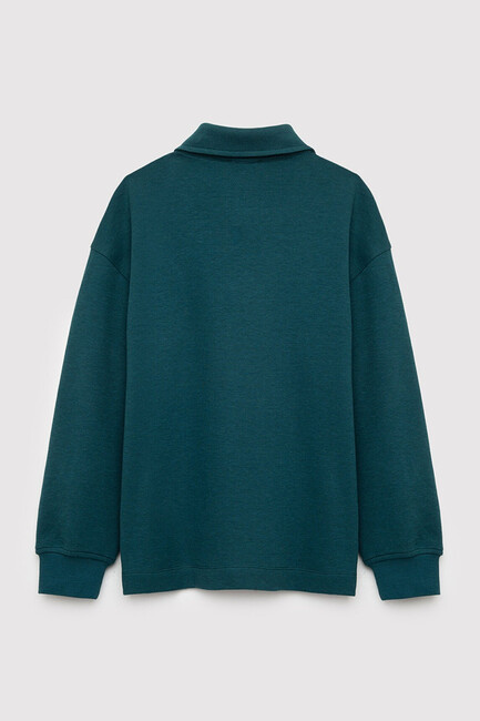 Erkek Çocuk Polo Yaka Sweat 6S10193-71932 Yeşil (2)