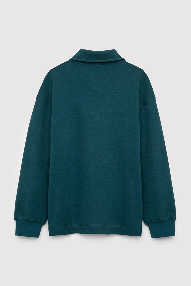 Erkek Çocuk Polo Yaka Sweat 6S10193-71932 Yeşil - 3