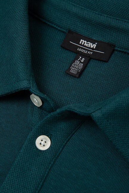 Erkek Çocuk Polo Yaka Sweat 6S10193-71932 Yeşil - 4
