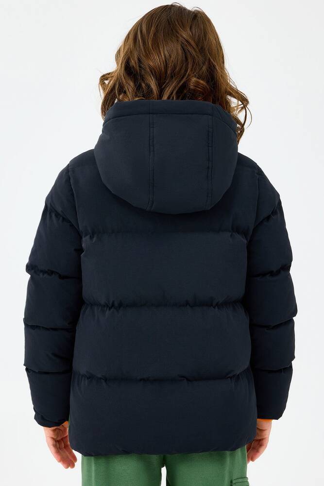 Erkek Çocuk Puffer Ceket SK2520053-1602 Siyah 