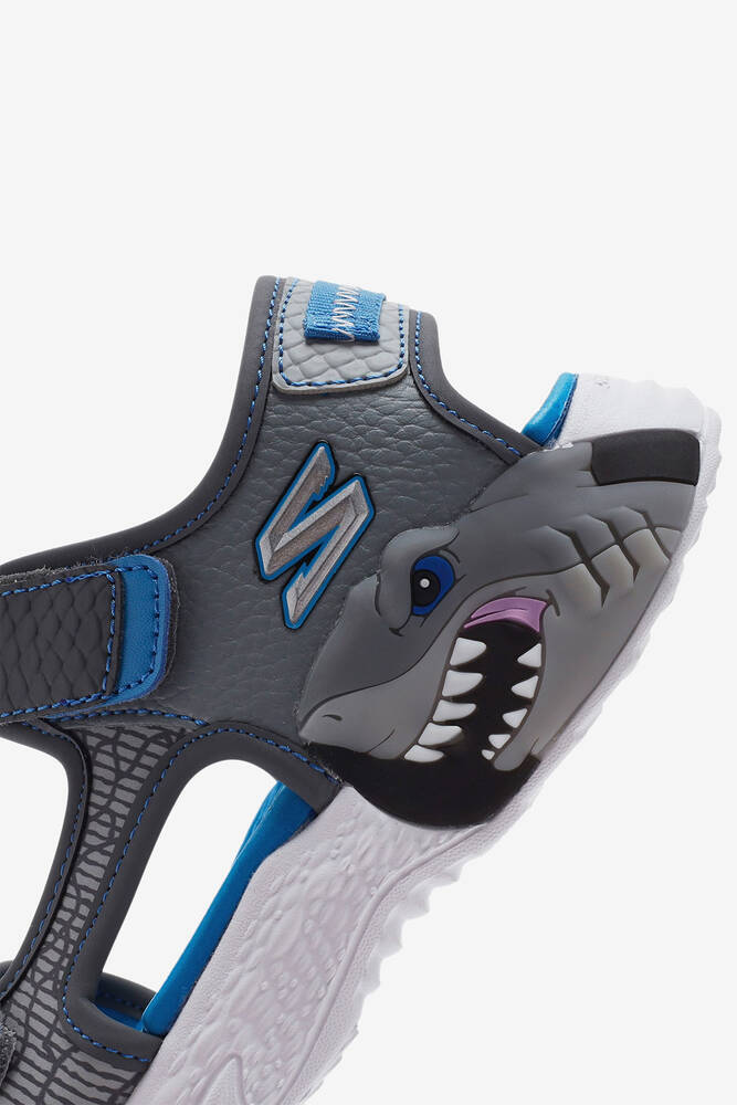 Erkek Çocuk S-Lights Sandalet 400614L CCBL Gri 