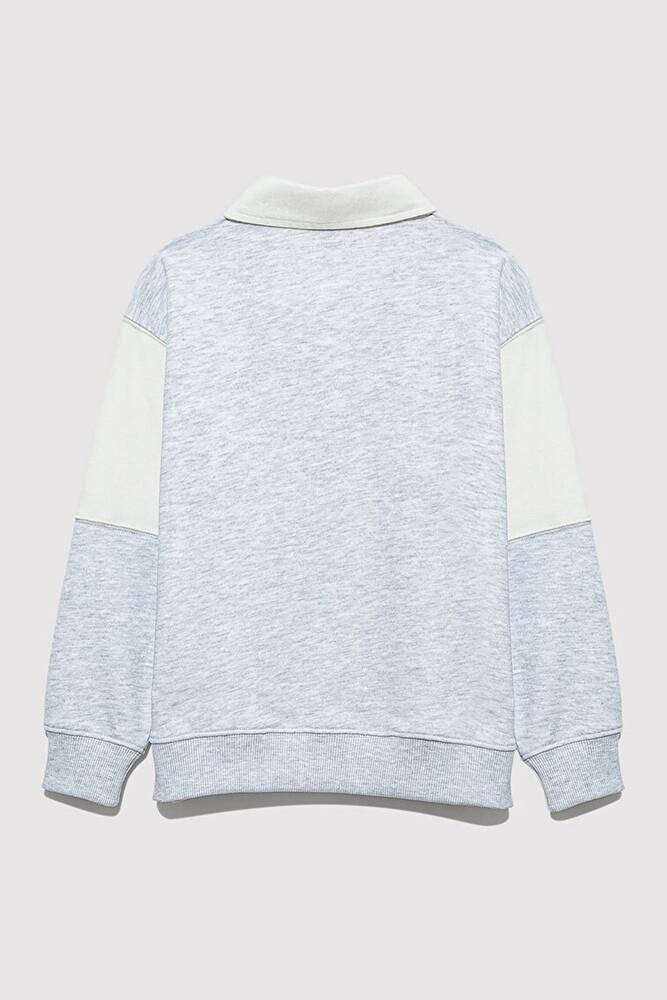 Erkek Çocuk San Francisco 91 Baskılı Sweat 6S10123-88467 Gri 