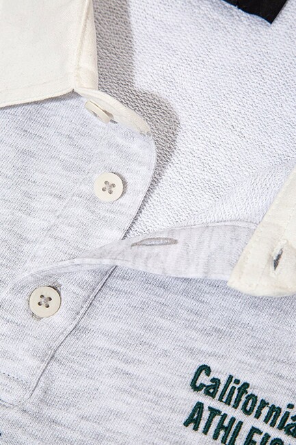 Erkek Çocuk San Francisco 91 Baskılı Sweat 6S10123-88467 Gri - Thumbnail