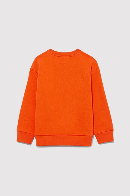 Erkek Çocuk Taz Baskılı Sweat 6S10080-82823 Turuncu (3)