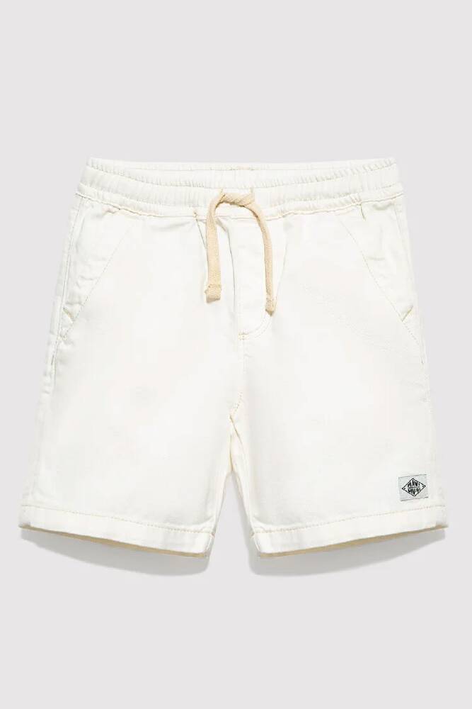 Erkek Çocuk Tobias Denim Şort 6411056-A2941 Beyaz 