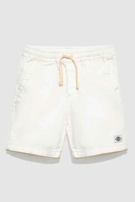 Erkek Çocuk Tobias Denim Şort 6411056-A2941 Beyaz  (1)