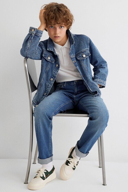 Erkek Çocuk Tom All Blue Jean Pantolon 6010632738 Mavi  (1)
