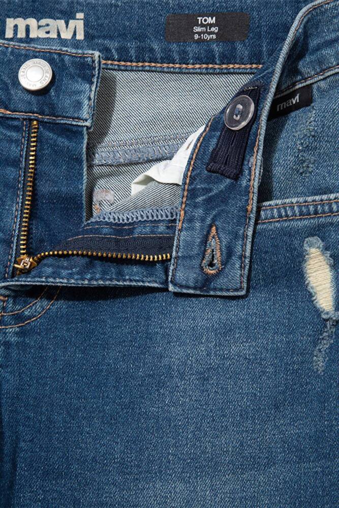 Erkek Çocuk Tom All Blue Jean Pantolon 6010632738 Mavi - 5