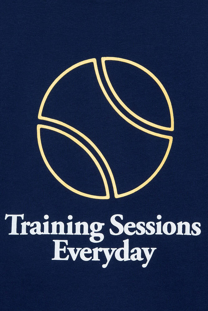 Erkek Çocuk Training Sessions Baskılı Tişört 6610402-70491 Lacivert 
