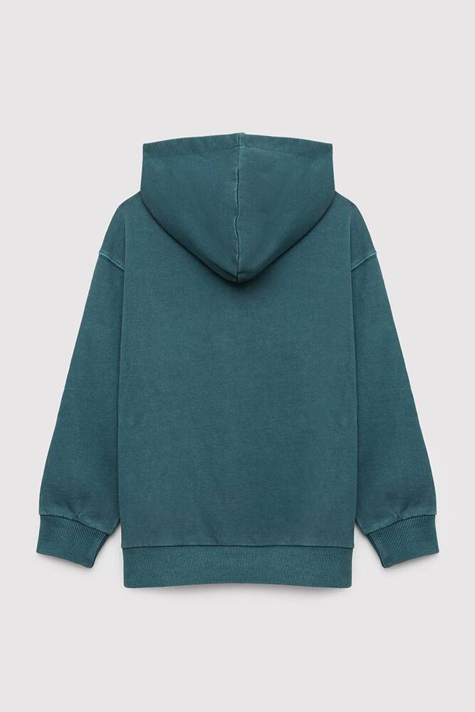 Erkek Çocuk Young Champs Baskılı Sweat 6S10184-71932 Yeşil  - 4