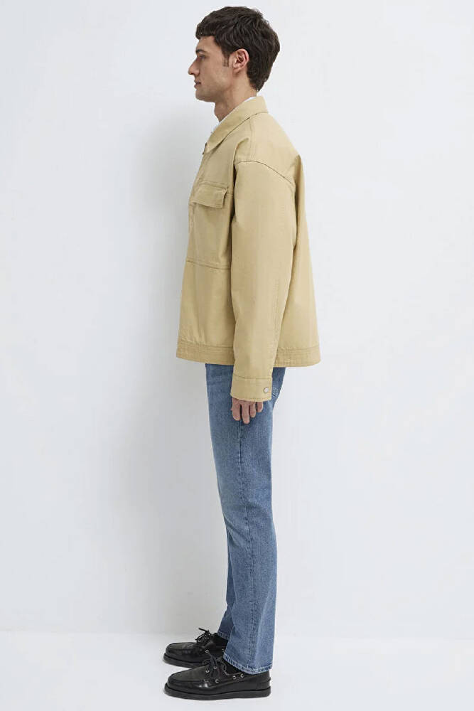 Erkek Çok Cepli Gömlek 0211872-70204 Bej 