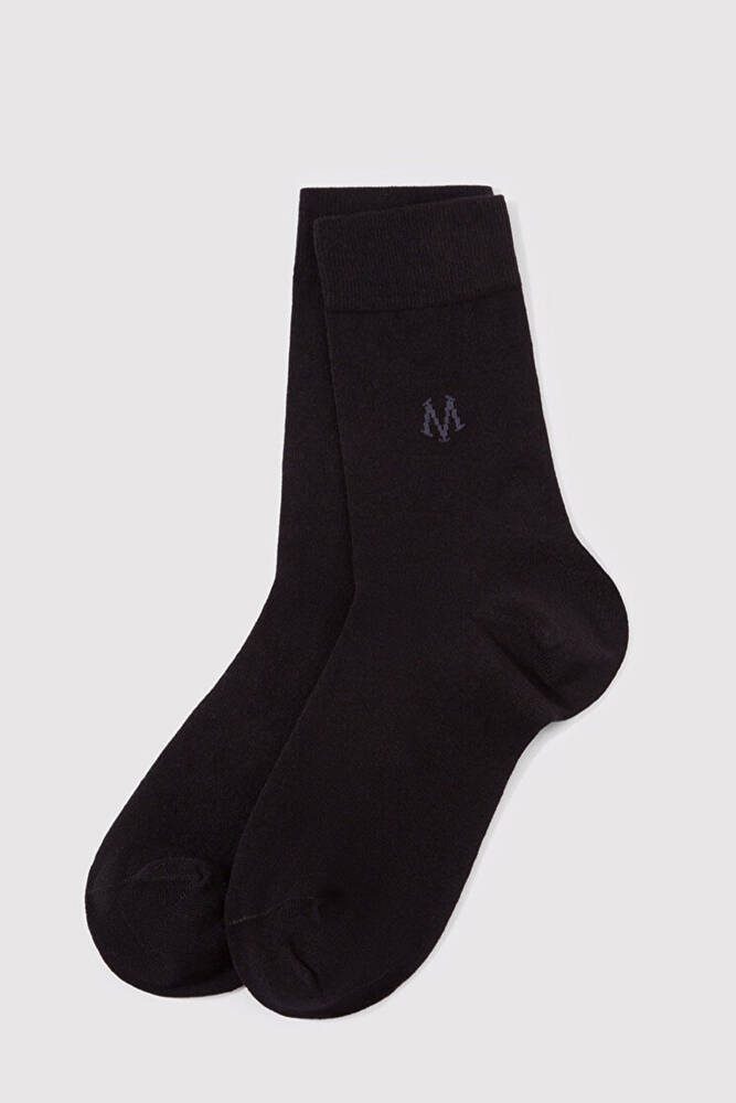 Erkek M Logo Çorap 090250-26341 Siyah 