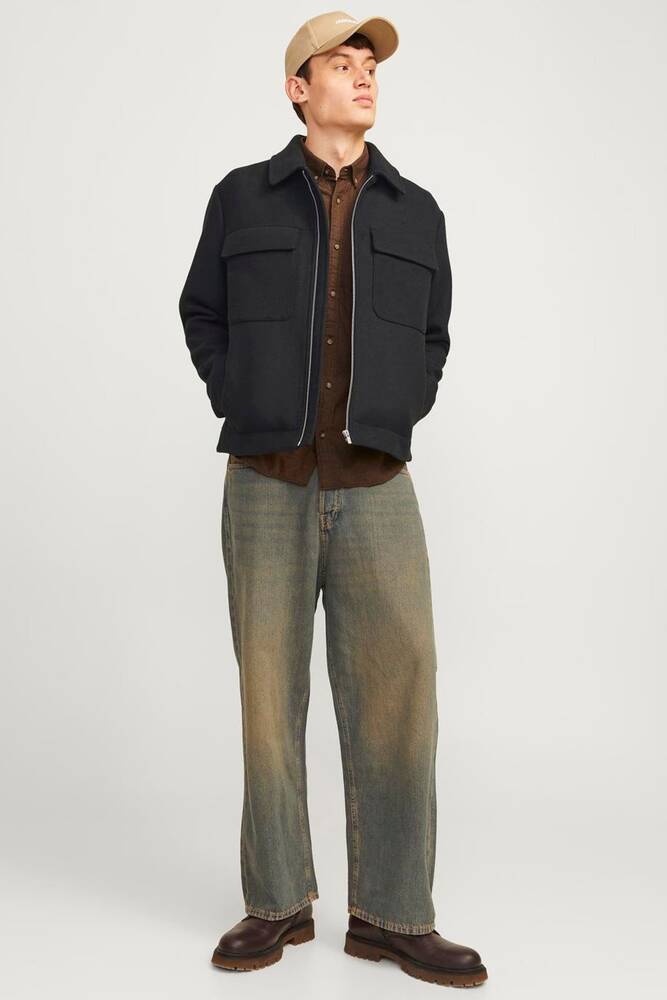 Erkek Crussel Mont 12259393 Siyah 