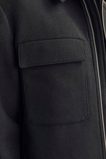 Erkek Crussel Mont 12259393 Siyah - Thumbnail